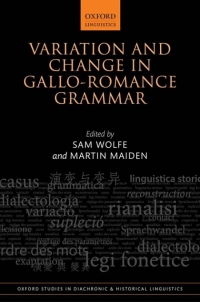Imagen de portada: Variation and Change in Gallo-Romance Grammar 1st edition 9780198840176
