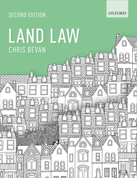 Cover image: Land Law 2nd edition 9780198840329