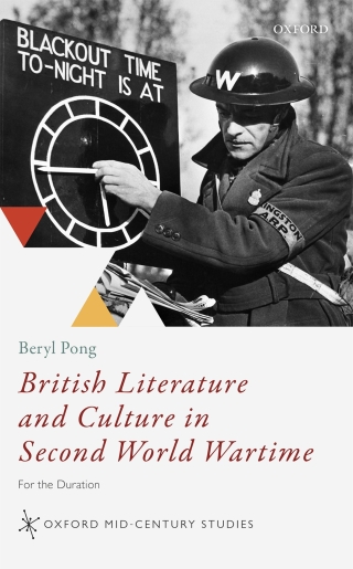 Cover image: British Literature and Culture in Second World Wartime 1st edition 9780198840923