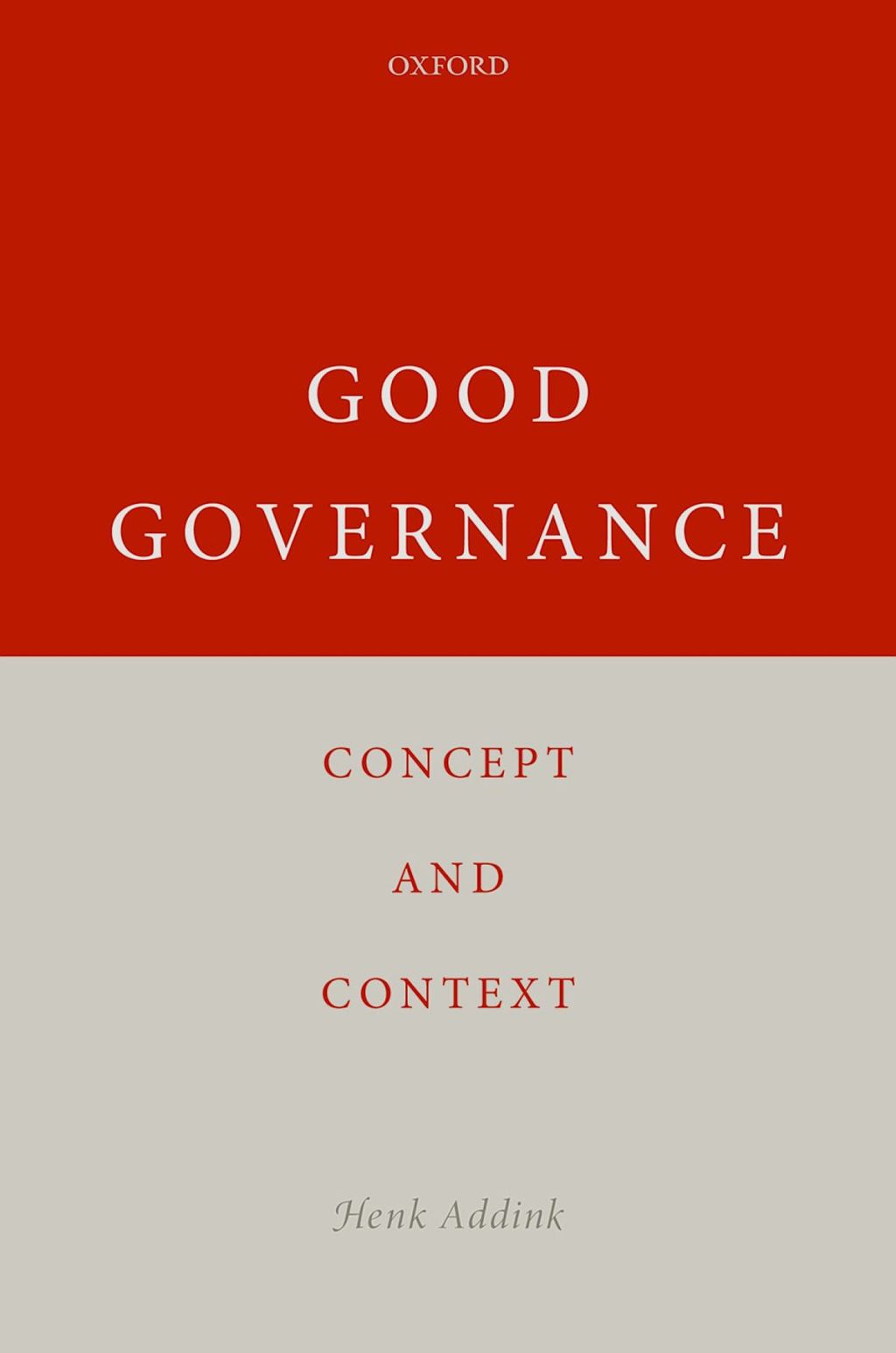 Good Governance Concept and Context