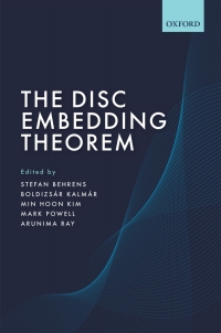 Cover image: The Disc Embedding Theorem 9780198841319