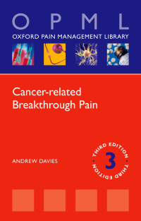 Cover image: Cancer-related Breakthrough Pain 3rd edition 9780198840480