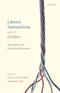 Cover image: Liberal Nationalism and Its Critics 1st edition 9780198842545