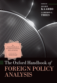 Cover image: The Oxford Handbook of Foreign Policy Analysis 1st edition 9780198843061