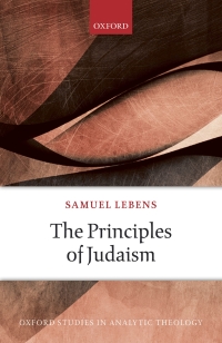صورة الغلاف: The Principles of Judaism 9780198843252