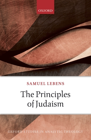 Omslagafbeelding: The Principles of Judaism 9780192581242