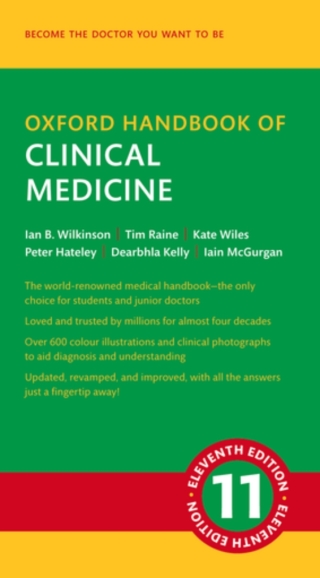 Cover image: Oxford Handbook of Clinical Medicine 11th edition 9780198844013