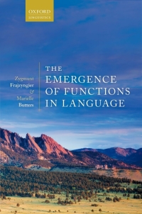 Imagen de portada: The Emergence of Functions in Language 9780198844297