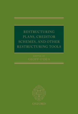 Cover image: Restructuring Plans, Creditor Schemes, and other Restructuring Tools 9780192583123
