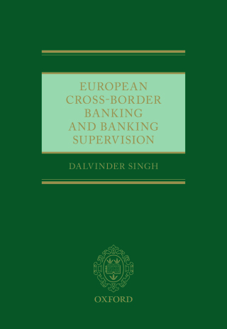 Cover image: European Cross-Border Banking and Banking Supervision 9780198844754