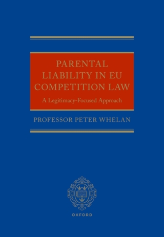 Omslagafbeelding: Parental Liability in EU Competition Law 1st edition 9780198844839