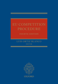 Cover image: EU Competition Procedure 4th edition 9780198799412