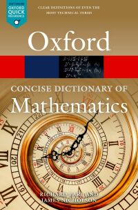Imagen de portada: The Concise Oxford Dictionary of Mathematics 6th edition 9780198845355