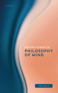 Imagen de portada: Oxford Studies in Philosophy of Mind Volume 1 9780198845850