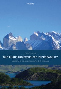 Cover image: One Thousand Exercises in Probability 3rd edition 9780198847618