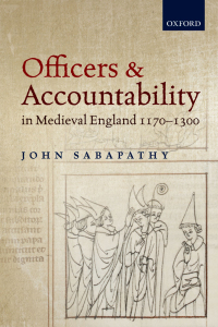 表紙画像: Officers and Accountability in Medieval England 1170-1300 9780199645909