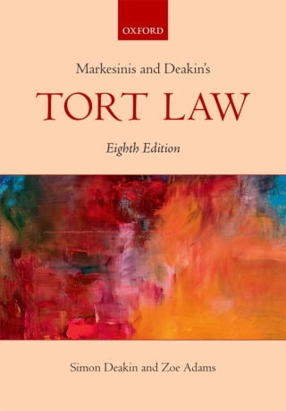 Immagine di copertina: Markesinis & Deakin's Tort Law 8th edition 9780198747963