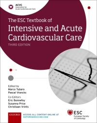 صورة الغلاف: The ESC Textbook of Intensive and Acute Cardiovascular Care 3rd edition 9780198849346
