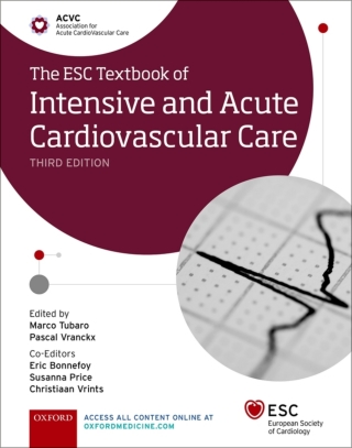 Imagen de portada: The ESC Textbook of Intensive and Acute Cardiovascular Care 3rd edition 9780192589194