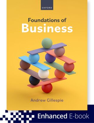 Cover image: Foundations of Business 1st edition 9780192589361