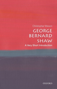 Cover image: George Bernard Shaw: A Very Short Introduction 9780192590343