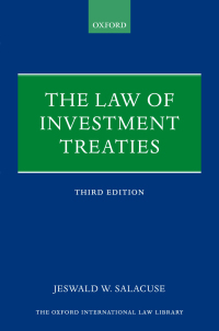 Immagine di copertina: The Law of Investment Treaties 3rd edition 9780198850953