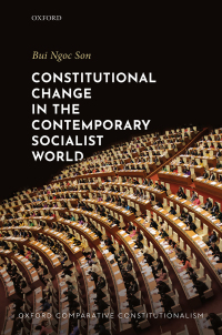 Cover image: Constitutional Change in the Contemporary Socialist World 9780192592026