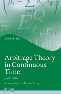Omslagafbeelding: Arbitrage Theory in Continuous Time 4th edition 9780198851615