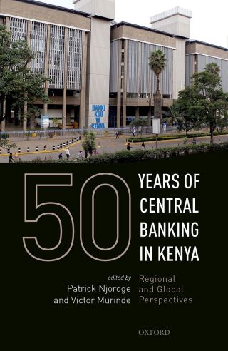 Cover image: 50 Years of Central Banking in Kenya 9780192592781