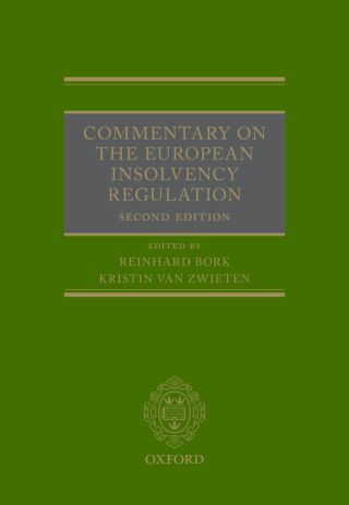 Titelbild: Commentary on the European Insolvency Regulation 2nd edition 9780192593023