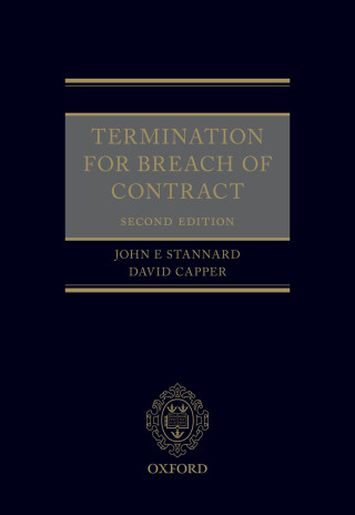 Cover image: Termination for Breach of Contract 2nd edition 9780192593399