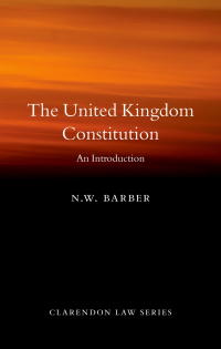 صورة الغلاف: The United Kingdom Constitution 9780192593436