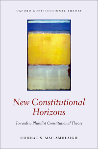 Cover image: New Constitutional Horizons 9780198852339