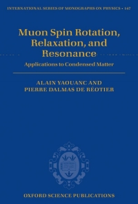 Cover image: Muon Spin Rotation, Relaxation, and Resonance 9780199596478