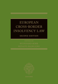 Cover image: European Cross-Border Insolvency Law 2nd edition 9780198854098