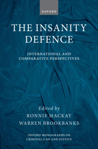 Cover image: The Insanity Defence 9780198854944