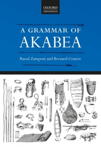 Omslagafbeelding: A Grammar of Akabea 9780198855798