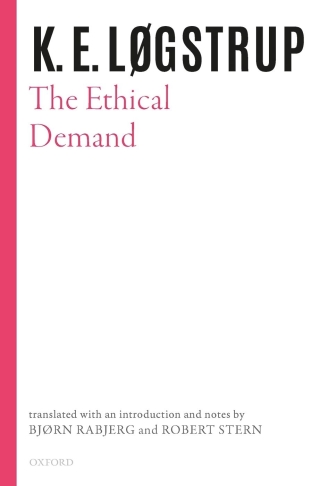 Imagen de portada: The Ethical Demand 9780192598042