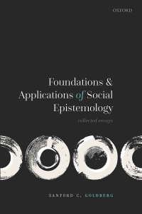 Immagine di copertina: Foundations and Applications of Social Epistemology 9780198856443