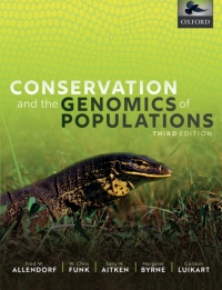 صورة الغلاف: Conservation and the Genomics of Populations 3rd edition 9780198856573