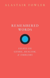 Cover image: Remembered Words 9780198856979
