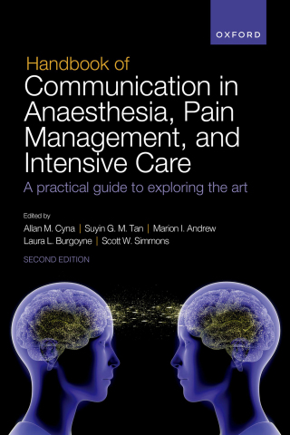 صورة الغلاف: Handbook of Communication in Anaesthesia, Pain Management, and Intensive Care 2nd edition 9780198858669