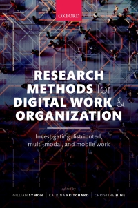Imagen de portada: Research Methods for Digital Work and Organization 9780198860679