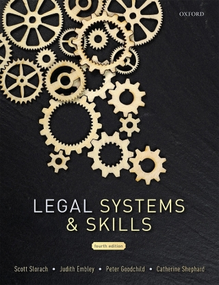 Cover image: Legal Systems & Skills 4th edition 9780192604965