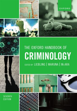 表紙画像: The Oxford Handbook of Criminology 7th edition 9780198860914
