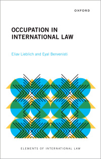 Cover image: Occupation in International Law 9780198861041