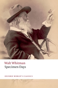 Cover image: Specimen Days 1st edition 9780198861386