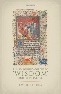 Omslagafbeelding: The Solomonic Corpus of 'Wisdom' and Its Influence 9780198861560