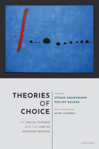 Omslagafbeelding: Theories of Choice 9780198863175