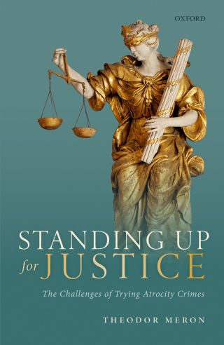 صورة الغلاف: Standing Up for Justice 9780192608611